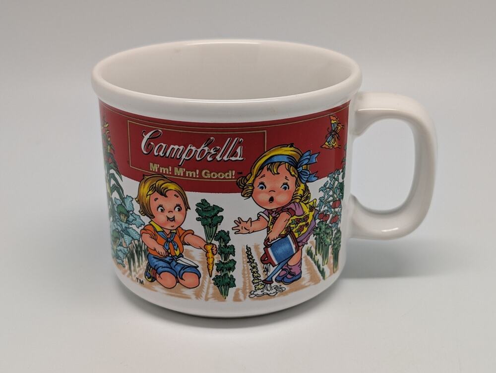 VTG 1993 Campbell's Kids Mug / Soup Cup By Westwood Campbell Soup Co. Nostalgia